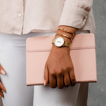 Load image into Gallery viewer, Nur | Gold Mesh Watch